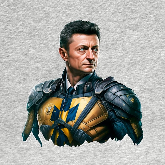 Zelensky Modern Hero by Daily Lab